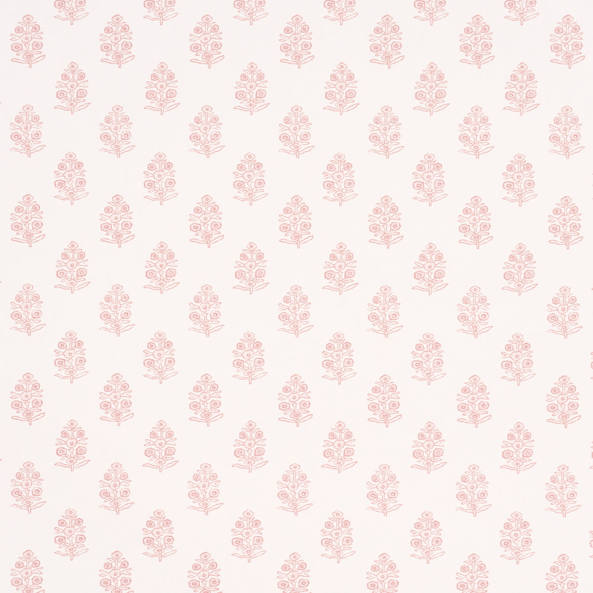 Schumacher Aditi Blush Wallpaper Sample 5011935
