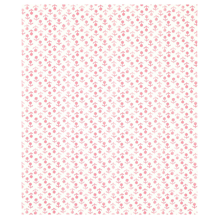 Schumacher Beatriz Pink Wallpaper 5011940