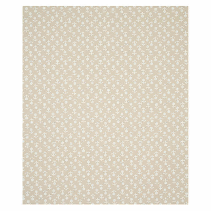 Schumacher Beatriz Natural Wallpaper Sample 5011942