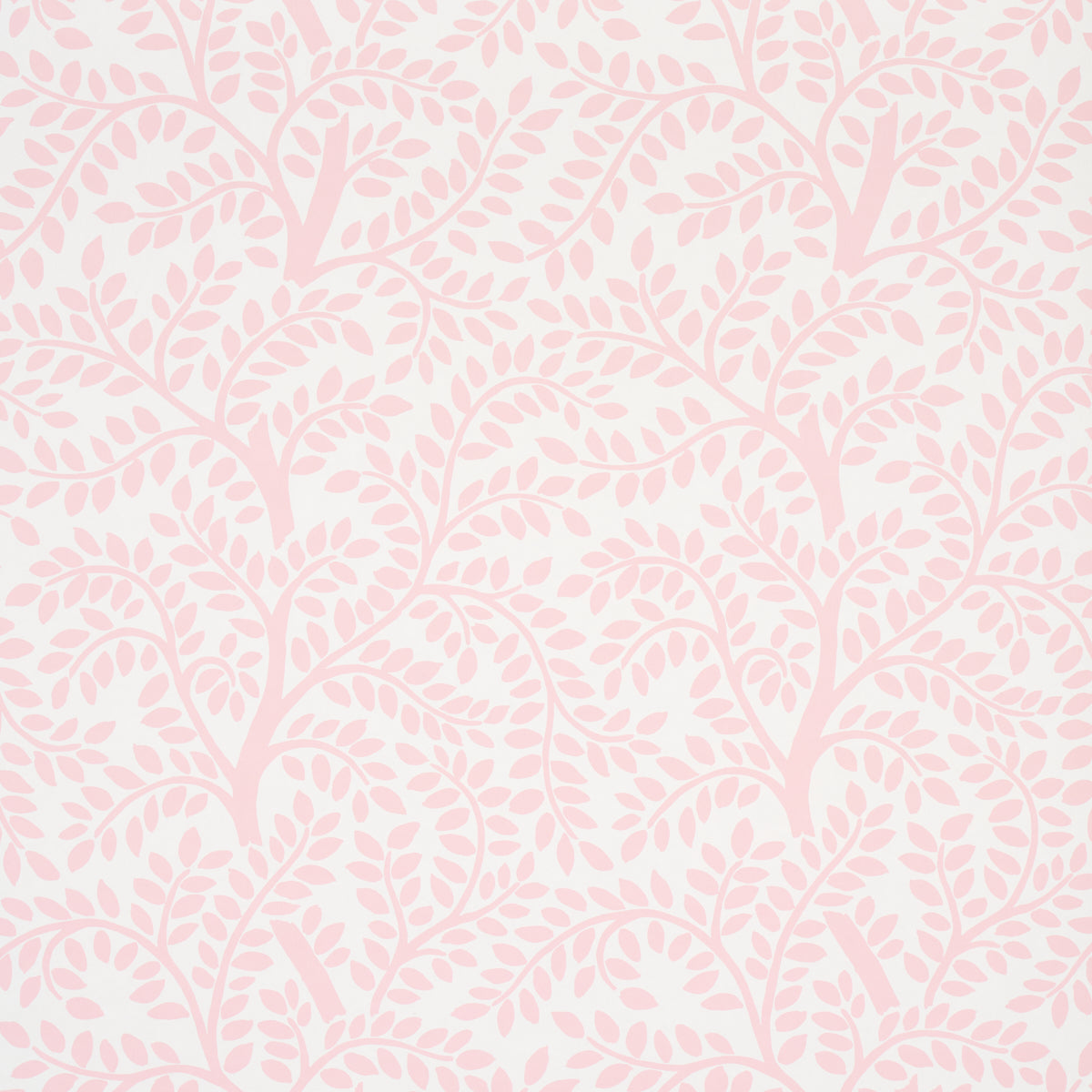 Schumacher Temple Garden II Blush Wallpaper Sample 5011964