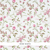 Schumacher Beluze Magenta Wallpaper 5011982