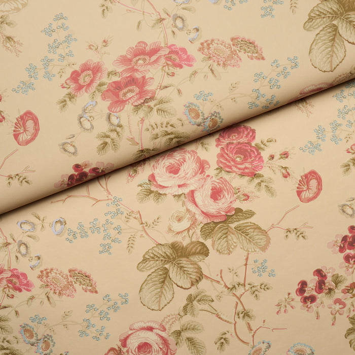 Schumacher Salisbury Butter Wallpaper 5012063