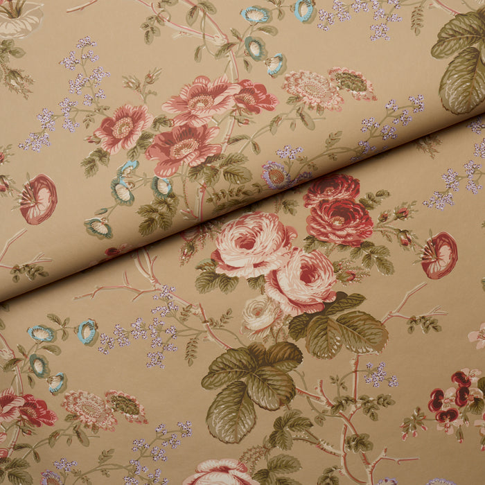 Schumacher Salisbury Tobacco Wallpaper 5012064