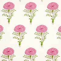 Schumacher Marigold Pink Wallpaper 5012070
