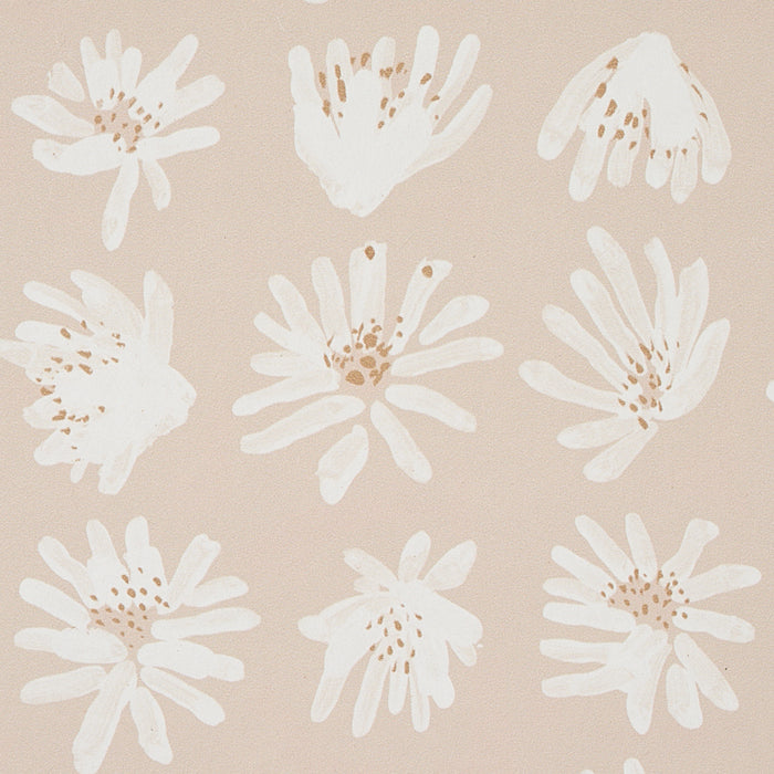 Schumacher Meadow Rock Neutral Wallpaper Sample 5012231