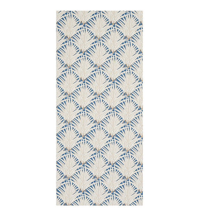 Schumacher Zenada Blue Wallpaper Sample 5012242