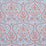Schumacher Paisley Court Chambray Wallpaper Sample 5012271