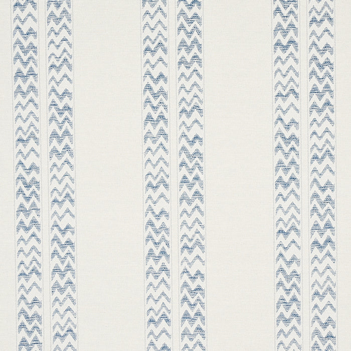 Schumacher Kudu Stripe Slate Wallpaper Sample 5012311