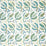 Schumacher Malabar Vine Peacock Wallpaper Sample 5012340