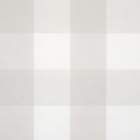 Schumacher Willa Check Large Birch Wallpaper 5012358