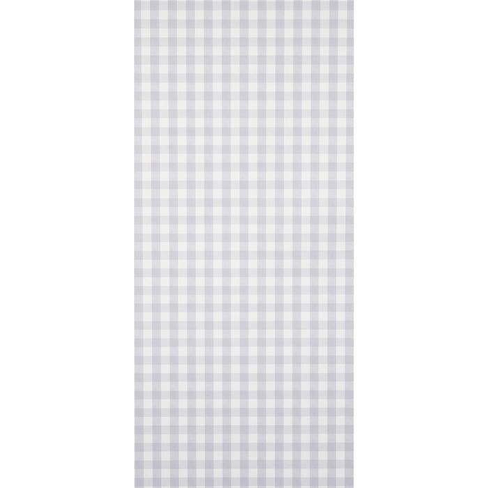 Schumacher Willa Check Small Lavender Wallpaper Sample 5012365