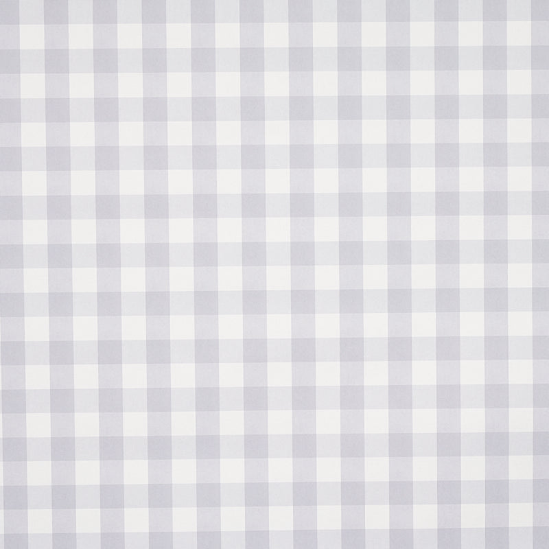 Schumacher Willa Check Small Lavender Wallpaper Sample 5012365