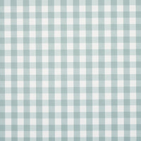 Schumacher Willa Check Small Seaglass Wallpaper 5012366