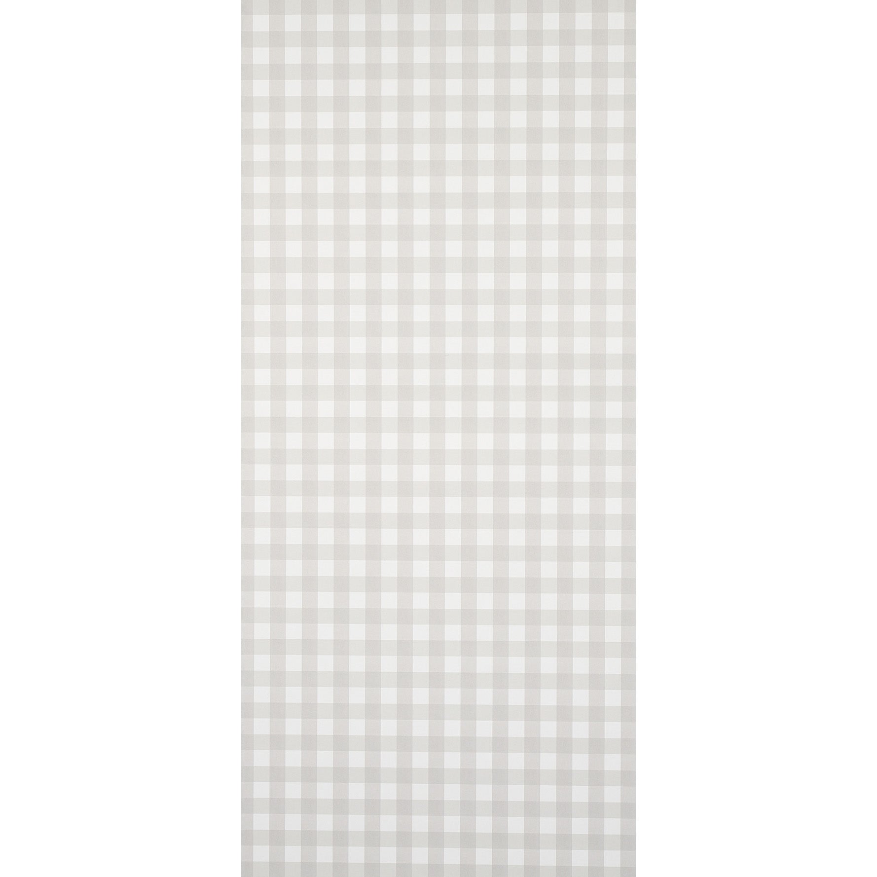 Schumacher Willa Check Small Birch Wallpaper Sample 5012368