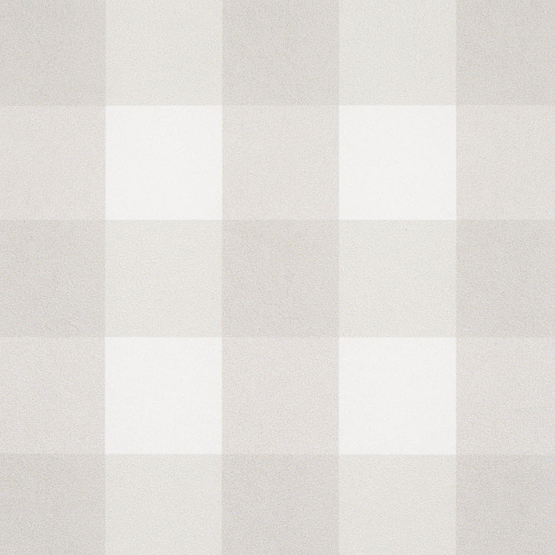 Schumacher Willa Check Small Birch Wallpaper 5012368