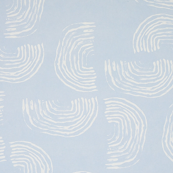 Schumacher Quansoo Ivory On Sky Wallpaper Sample 5012400