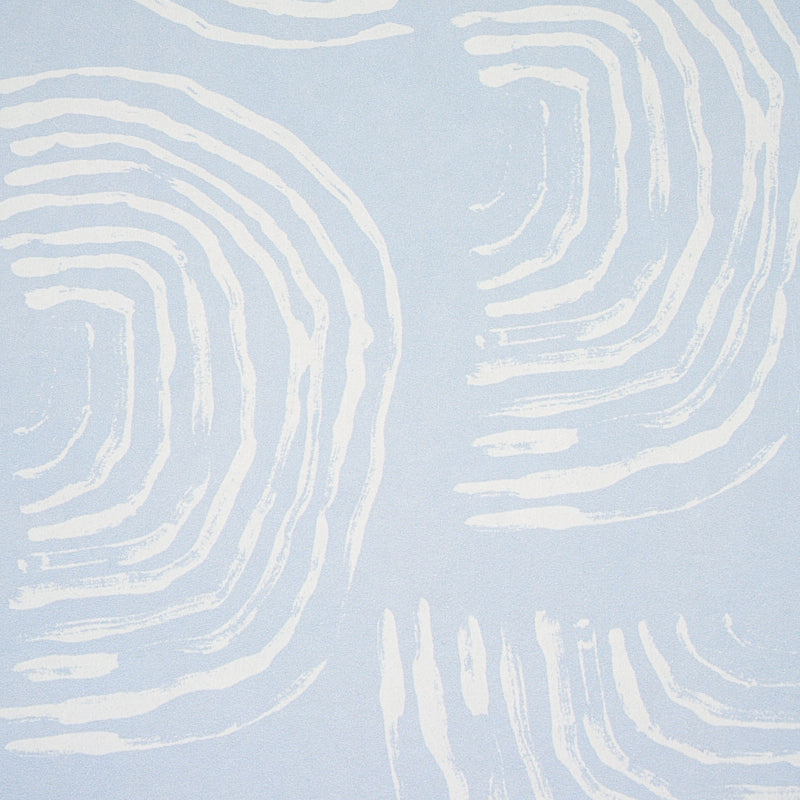 Schumacher Quansoo Ivory On Sky Wallpaper Sample 5012400