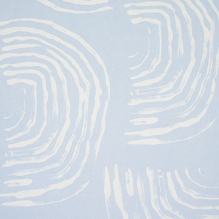 Schumacher Quansoo Ivory On Sky Wallpaper Sample 5012400