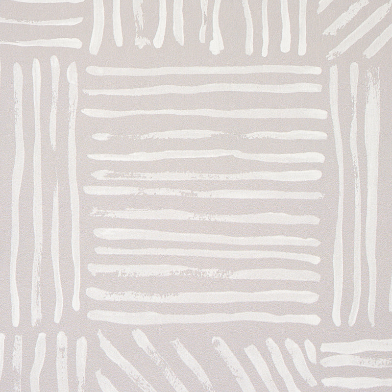 Schumacher Katama Ivory On Stone Wallpaper Sample 5012420