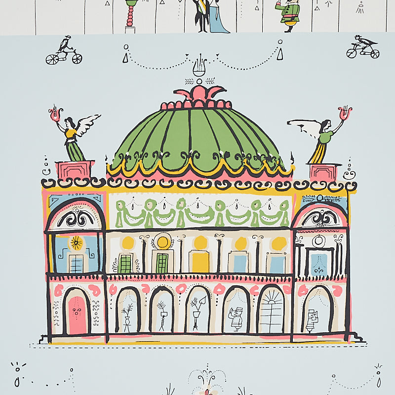 Schumacher Opera Sky Wallpaper Sample 5012480