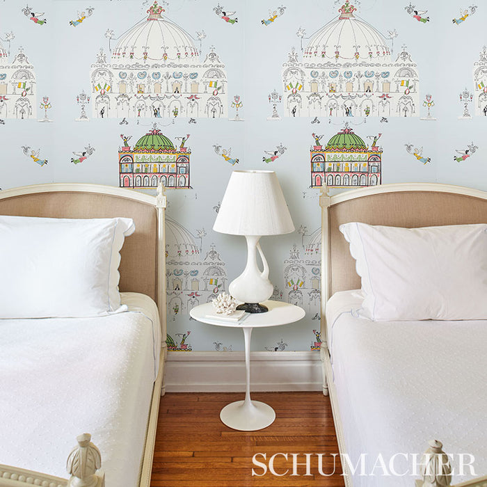 Schumacher Opera Sky Wallpaper Sample 5012480