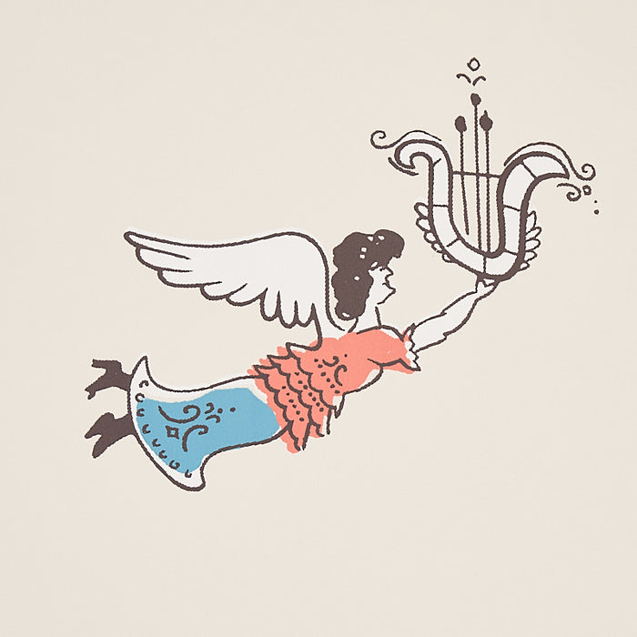 Schumacher Opera Ivory Wallpaper Sample 5012481