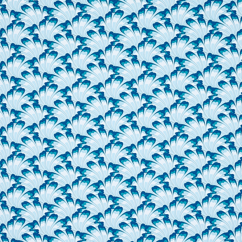 Schumacher Gotham Swing Royal Wallpaper 5012532