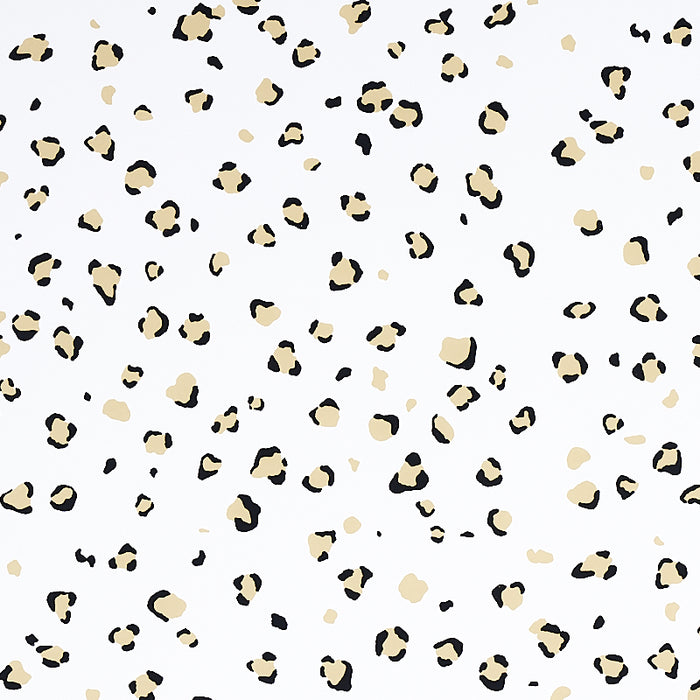 Schumacher Wild At Heart Safari Ivory Wallpaper Sample 5012550