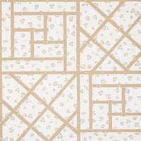Schumacher Fancy Beast Sand Wallpaper 5012563