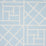 Schumacher Trellis Sky Blue Wallpaper Sample 5012573
