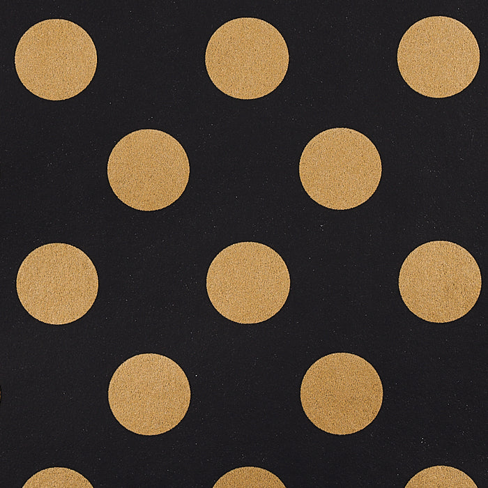 Schumacher Lady Black & Gold Wallpaper Sample 5012612