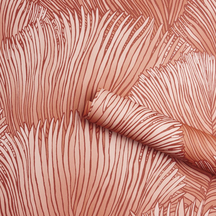 Schumacher Fondale Pink Wallpaper Sample 5012654
