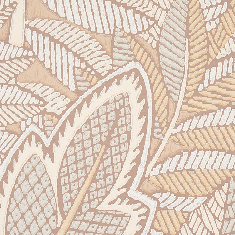 Schumacher Japura Forest Neutral Wallpaper Sample 5012660