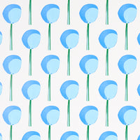 Schumacher Topiary Bluebell Wallpaper 5012701