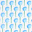 Schumacher Topiary Bluebell Wallpaper 5012701