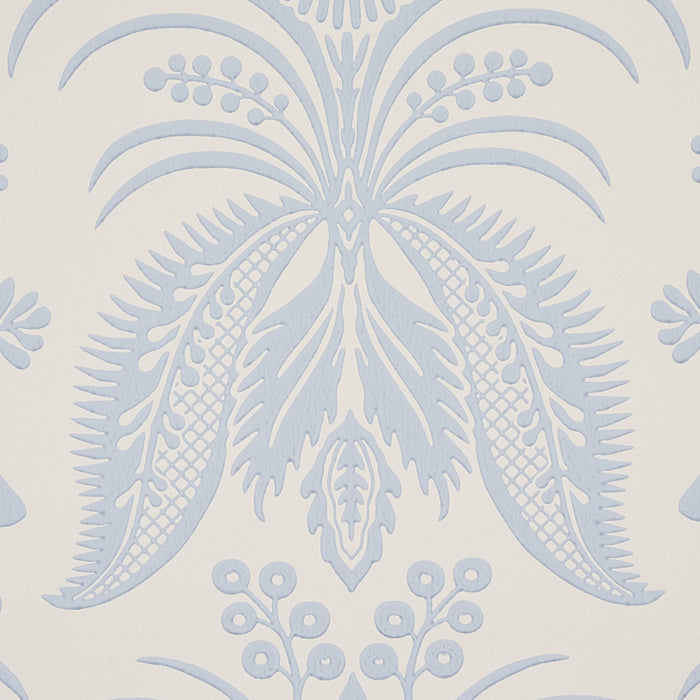 Schumacher Greta Ivory Wallpaper Sample 5012720
