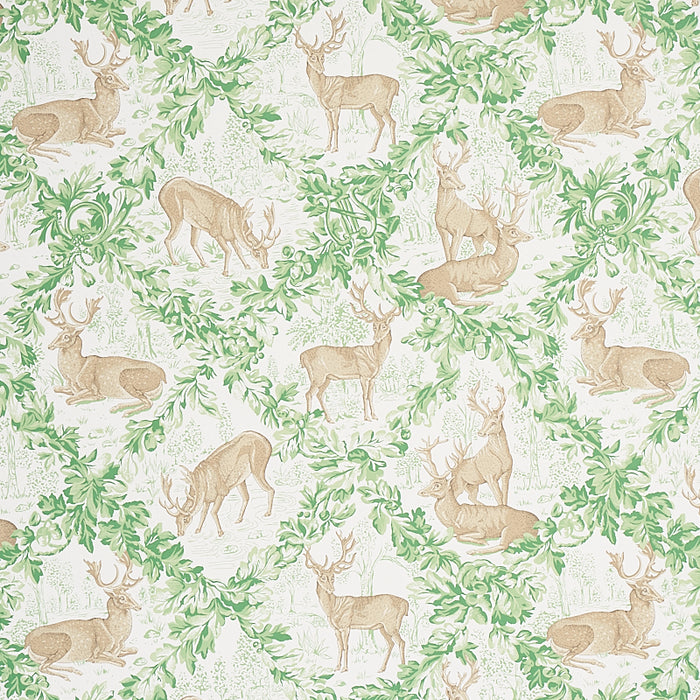 Schumacher Woburn Meadow Forest Wallpaper Sample 5012731