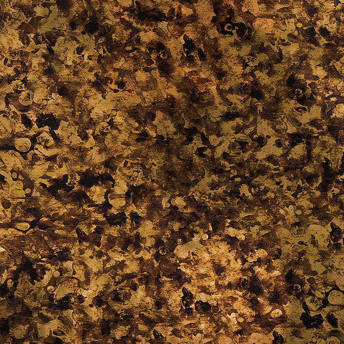 Schumacher Xanadu Metallic Vintage Gold Wallpaper Sample 5012800