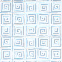 Schumacher Trousdale Aqua Wallpaper 5012812