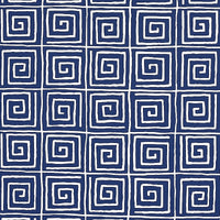 Schumacher Trousdale Midnight Blue Wallpaper 5012813
