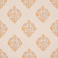 Schumacher Constantine Natural & Ocher Wallpaper 5012880