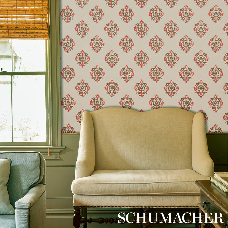 Schumacher Constantine Jasper Wallpaper Sample 5012881
