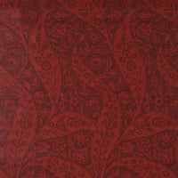 Schumacher Saz Paisley Burgundy Wallpaper 5012902