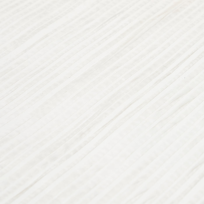 Schumacher Paper Stripe White Wallpaper Sample 5012980