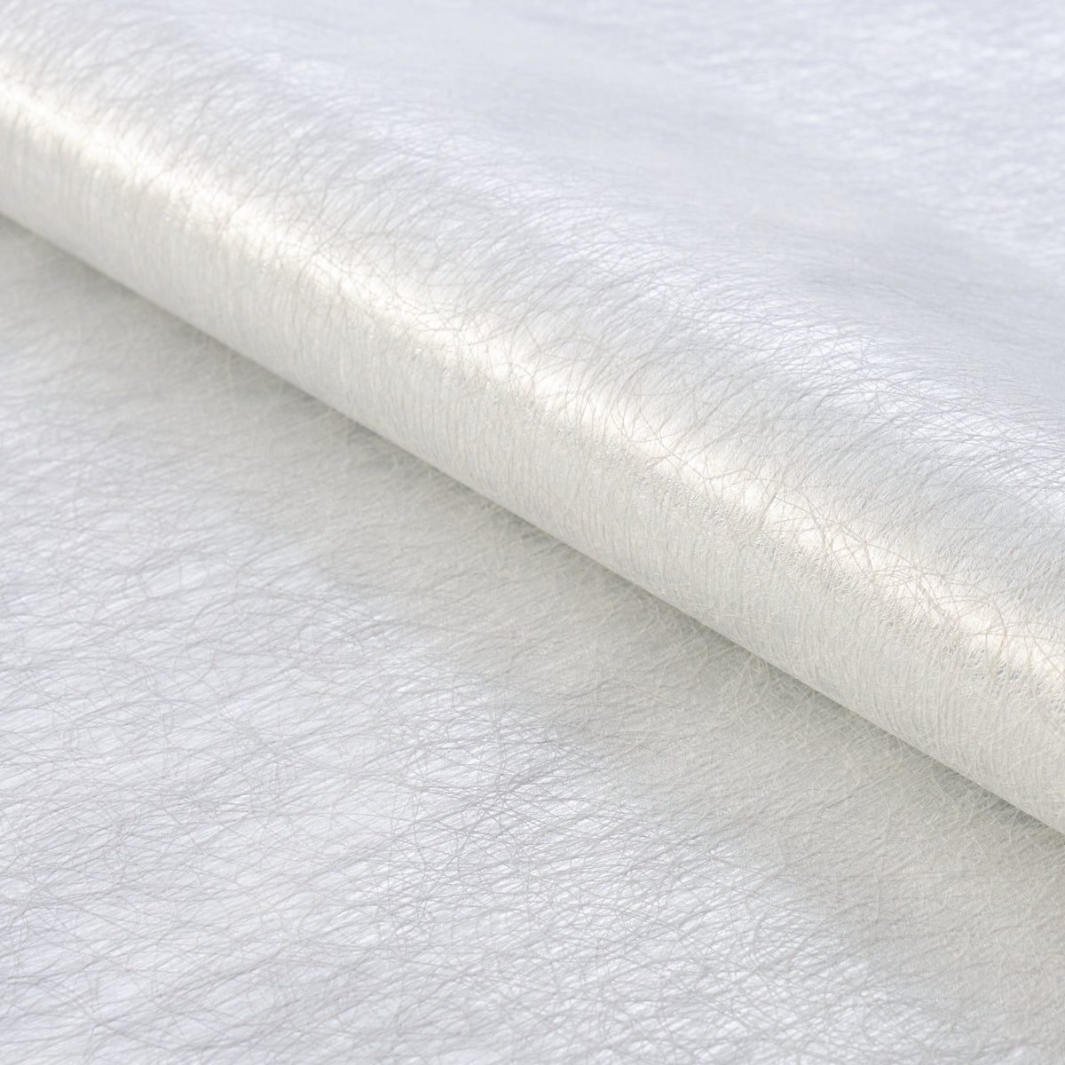 Schumacher Kumo White Wallpaper Sample 5012990