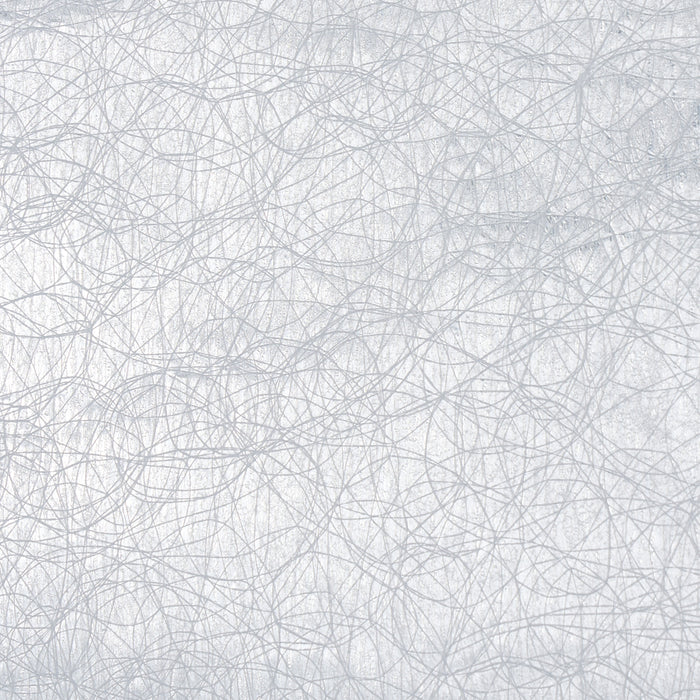 Schumacher Kumo White Wallpaper Sample 5012990