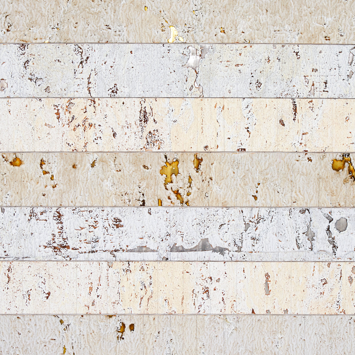 Schumacher Cork Stripe White Wallpaper 5013000