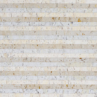 Schumacher Cork Stripe White Wallpaper 5013000