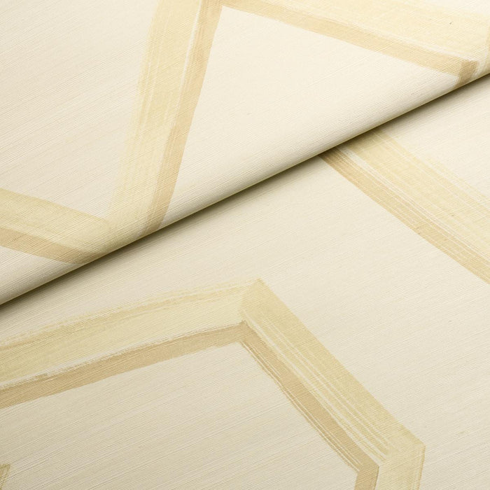 Schumacher Enzo Sisal Straw Wallpaper Sample 5013052