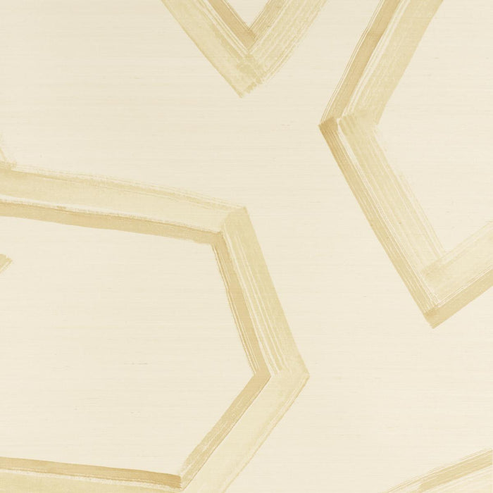 Schumacher Enzo Sisal Straw Wallpaper Sample 5013052